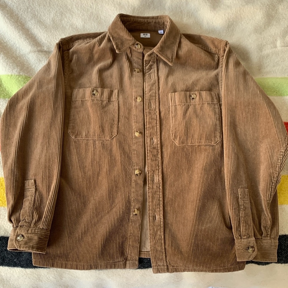 Corduroy uniqlo shirt/jacket